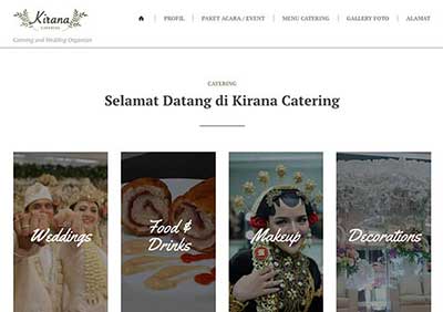 Kirana Catering - Wedding Organizer